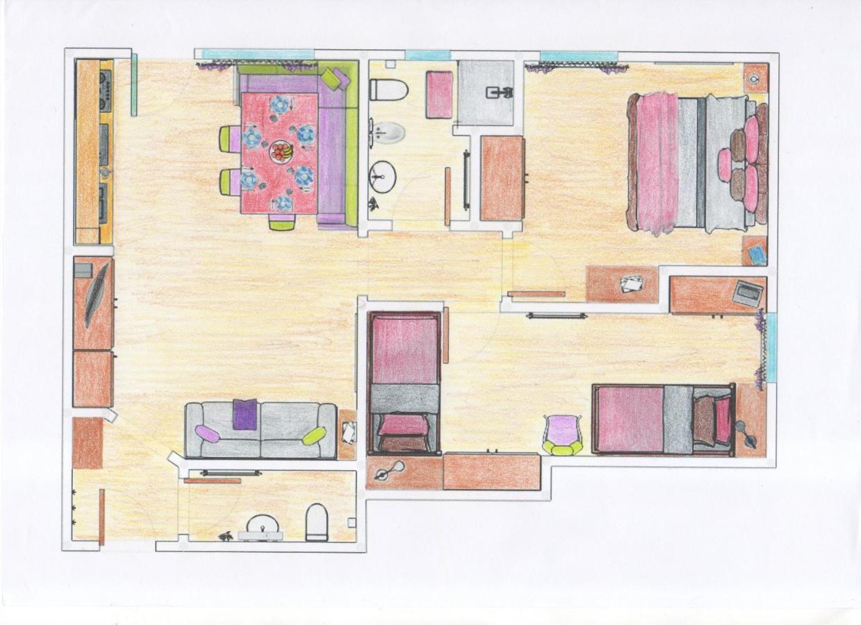 Villa Artic Apartments กัมปีเตลโลดีฟัสซา ภายนอก รูปภาพ